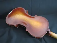 Handmade New Solid Maple Wood Brown Acoustic Violin /Violino 4/4 Electric Violin Case Bow Included