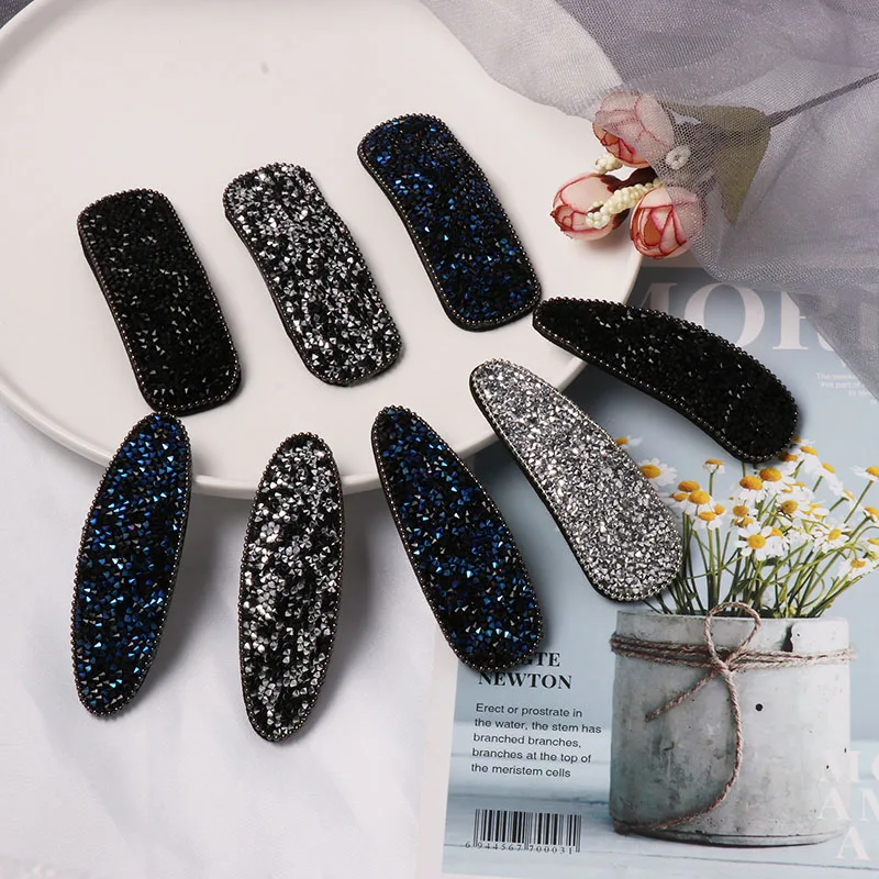 

JURAN Hot Sale Fashion Crystal Hair Clip For Women Vintage Special Design Snap Barrette Stick Hairpin Hair Styling Accessories