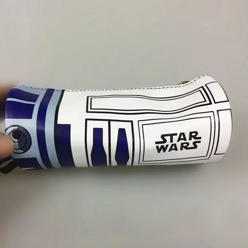

Anime Movie Starwars Purse carteira masculina Star Wars Pen Pencil Bag Leather Wallets Stationery Boy Girl Casual Fashion Wallet