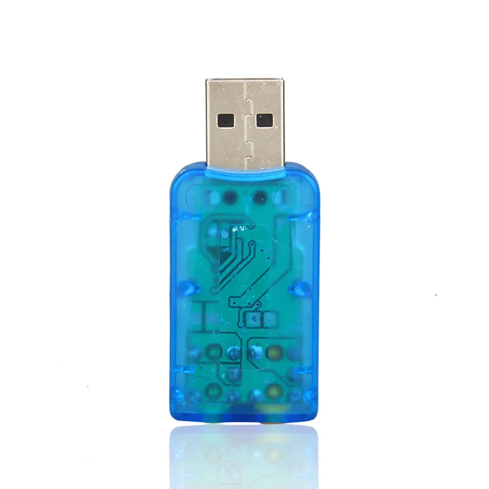 USB звуковая карта 5 1 внешняя Звуковой адаптер микрофон динамик аудио интерфейс