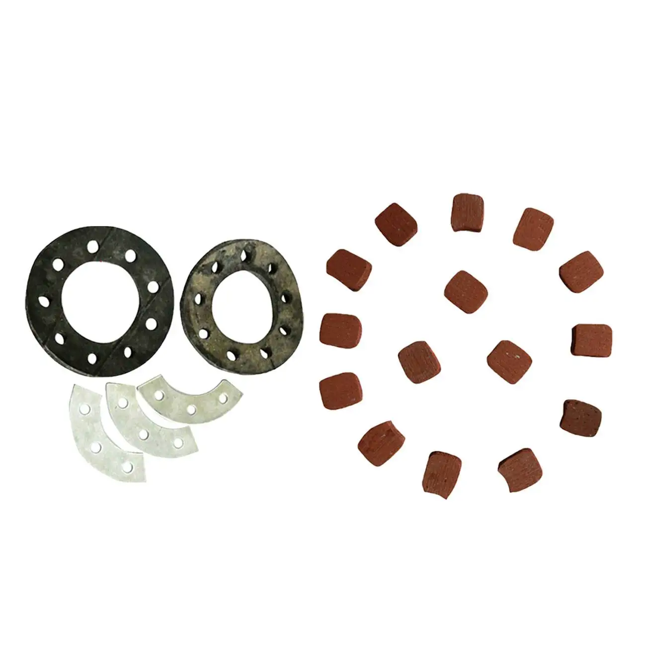 Sprocket mount kit Sprocket Mount Kit 15xSquare Clutch Pads for 49cc 80cc 2 Stroke Motorized Bike