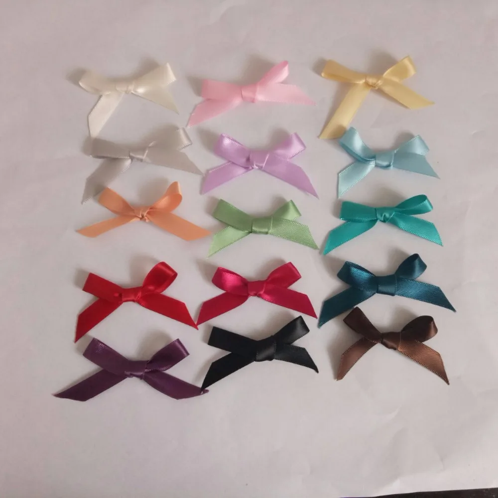 

50PCS ribbon bows Ornament hair Accessories bows bowknot for headband hairclip hairband hairpins NO hairclips