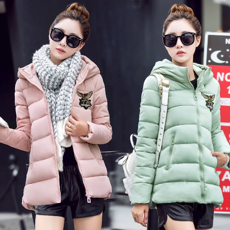 

The New Winter Coat Fashion Female A Version Code Short Down Jacket Cotton Blouse Winter Jacket Women Down Coat