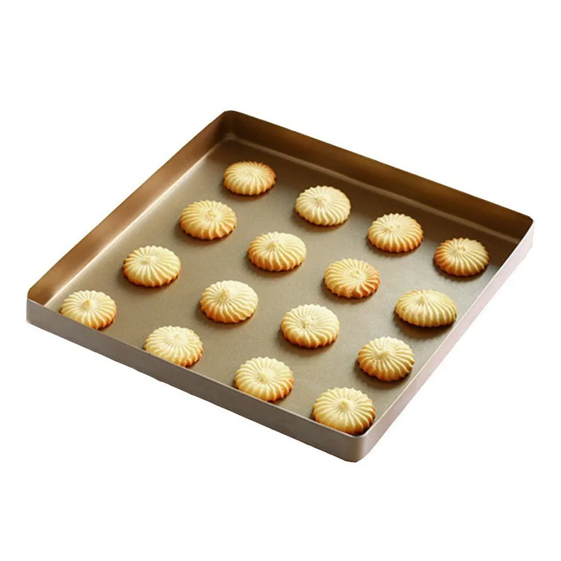 En Ligne Nouvellement 11 Pouce Moule À Gâteau En Alliage D aluminium Carré Forme Outils De Cuisson Non Bâton Revêtements Gâteaux Moule Accessoires de Cuisine 8