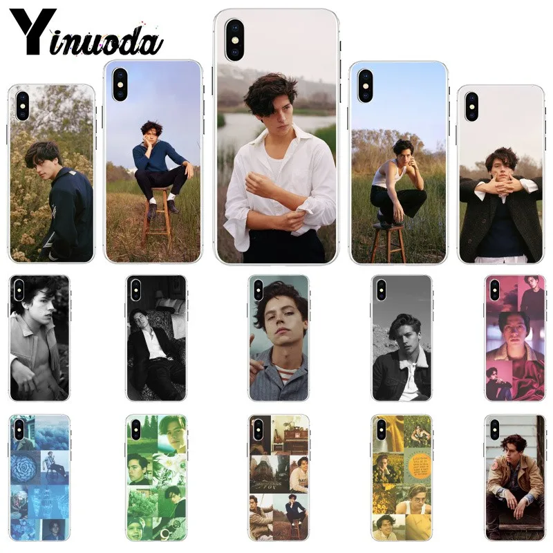 

Yinuoda Riverdale Cole Sprouse Pattern TPU Soft Phone Cell Phone Case for Apple iPhone 8 7 6 6S Plus X XS MAX 5 5S SE XR