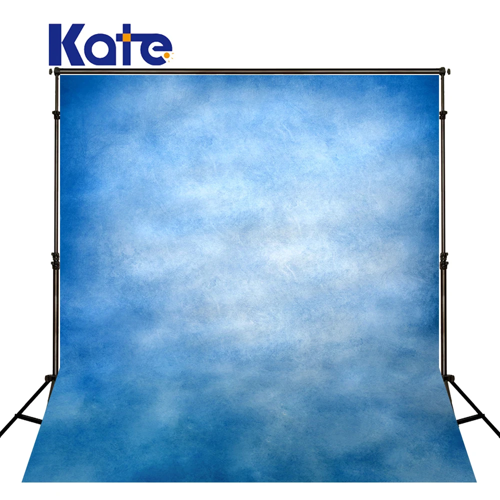Kate синий фотографии фонов чистый цвет абстракция Fundo Fotografico Natal дети моющиеся фоны для фотостудии