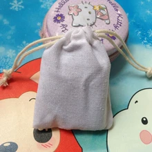 Специальная распродажа(12 шт./партия) 7*9 см закрытые льняные сумки льняной мешочек для лаванды для подарка ювелирный браслет серьги часы ваниль