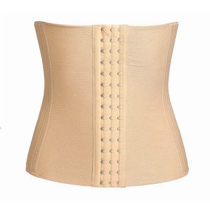 

Cotton Waist Trainer Hot Shapers Waist Trainer Corset Slimming Belt Simple Body Shaper Slimming Modeling Strap Belt 2019 New 4XL