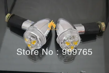 

Skeleton Skull Turn Signal Lights for Suzuki Boulevard Intruder C50 Kawasaki Vulcan VN 500 750 900 Honda Goldwing Shadow VT VTX