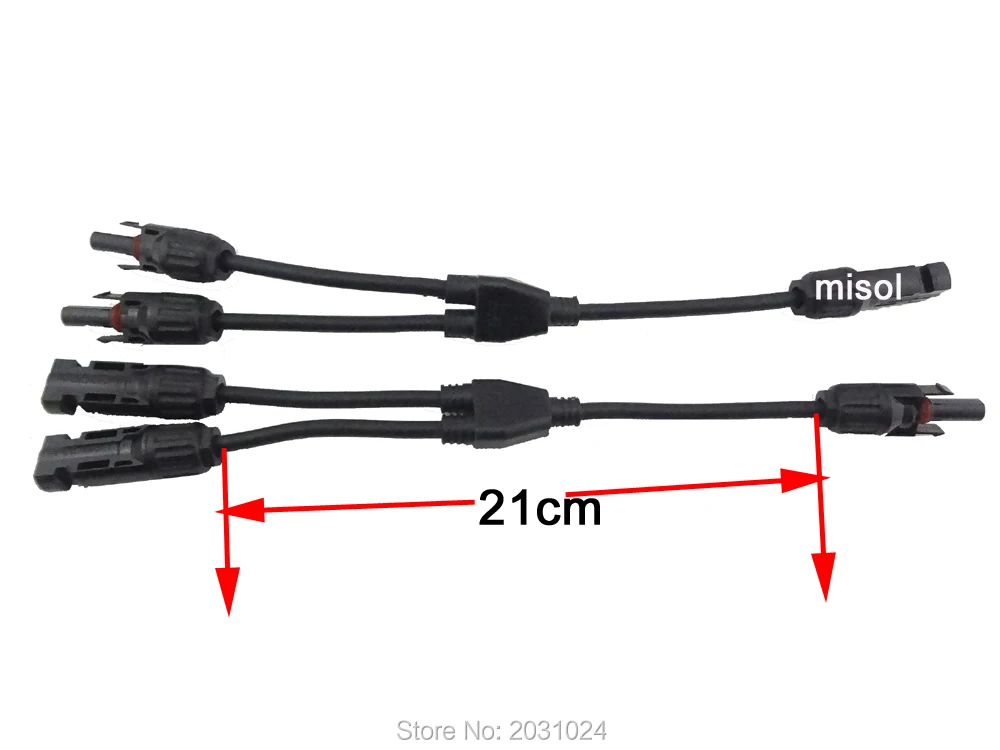 

20pcs of Y branch MC4 Parallel connector Adapter 1M2F+2M1F, TUV certification