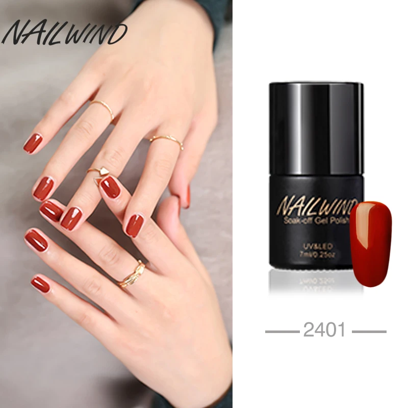 NAILWIND 7 мл длинные прочный верх пальто УФ гель лак для ногтей блестящие герметик