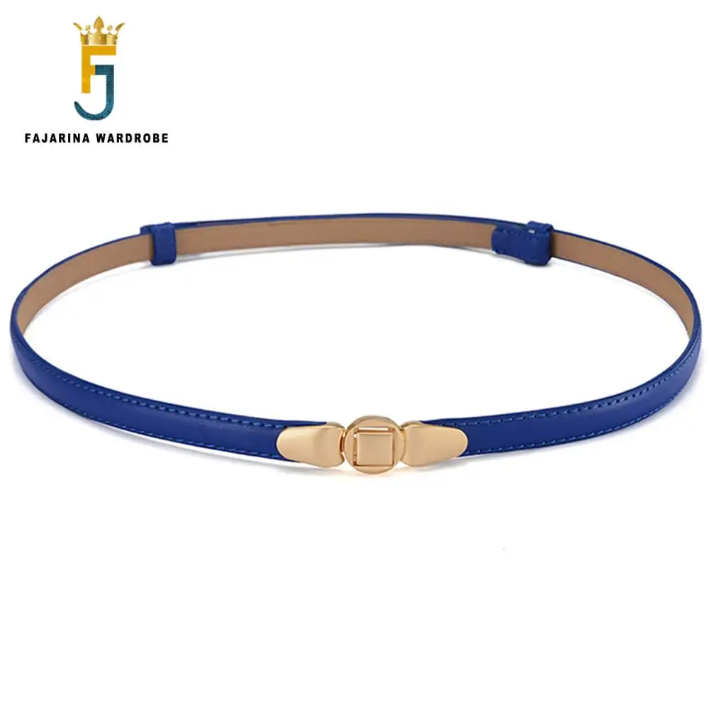 Женские ремни из яловой кожи FAJARINA декоративные карамельных цветов с