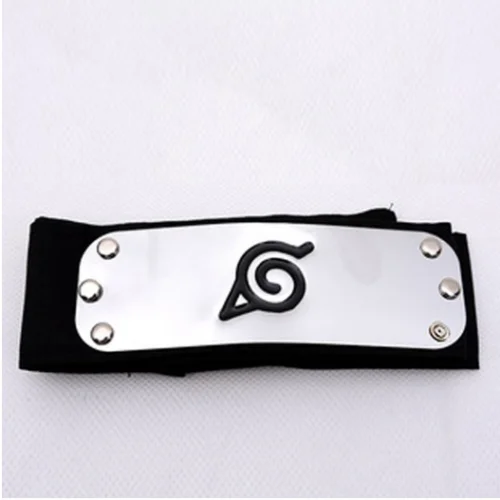 Anime Naruto Collier Leaf Village Headband Manga Accessoires Cosplay Costume pour Homme Femme Cosplay Fans