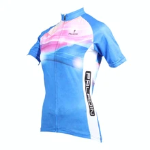 Паладин "розовые облака" женская с короткими рукавами Велоспорт Джерси велосипед рубашка