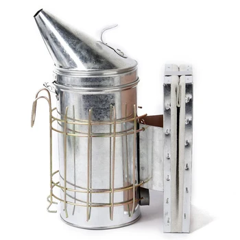 

Stainless steel pointed head bee smoker