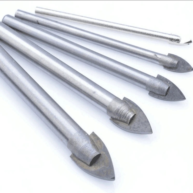 Tiles, glass, stone, triangular drill 12mm