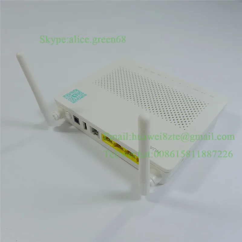 Hua wei 2 антенны беспроводной 1GE+ 3FE порты HS8545M GPON ONU с 1 функцией порта телефона 802.11BGN