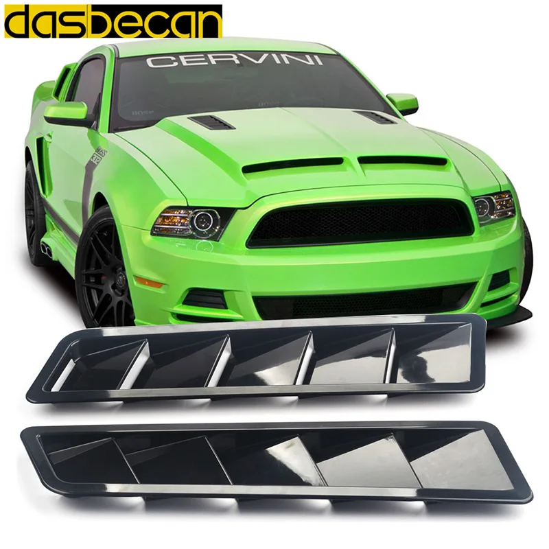 Dasbecan 1 пара ABS вентиляционное отверстие капота для Mustang Универсальная