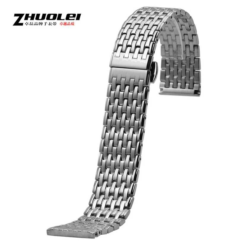 20mm 22mm Stainless Steel Replacement Watch Strap Band Deployment Watch Clasp