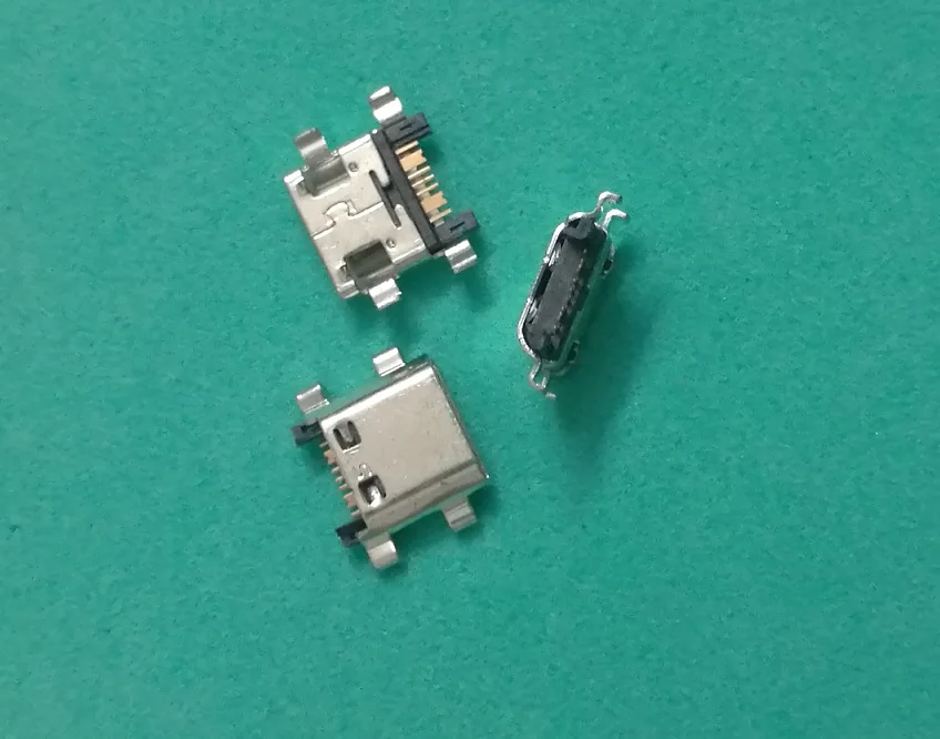 20 шт./лот разъем Micro USB для Samsung I8260 I8162 S6812 S7582 G350 порт зарядки док-разъем | Мобильные