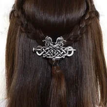 AWAYTR модные Викинги большие кельтские узлы Корона старинные шпильки для женщин девушки ювелирные изделия заколки для волос палка слайд аксессуары