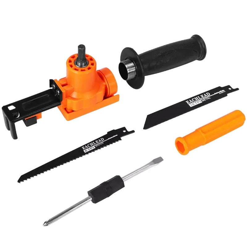 

Reciprocating Saw Attachment Adapter Change Electric Drill Into Reciprocating Saw For Wood Metal Cutting Ht2611 Suitable