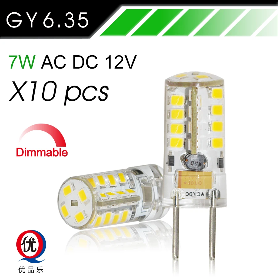 NEW AC/DC 12V 5W SMD 3014 48pcs GY6.35LED Light Bulb Lamp,LED G6.35
