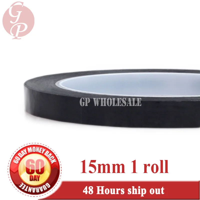 15mm width Black Electrical Insulation Mylar Tape for Transformer Coil, High Temperature