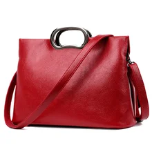 Мягкие кожаные женские сумки через плечо, женские сумки-портфели для путешествий, женские сумки