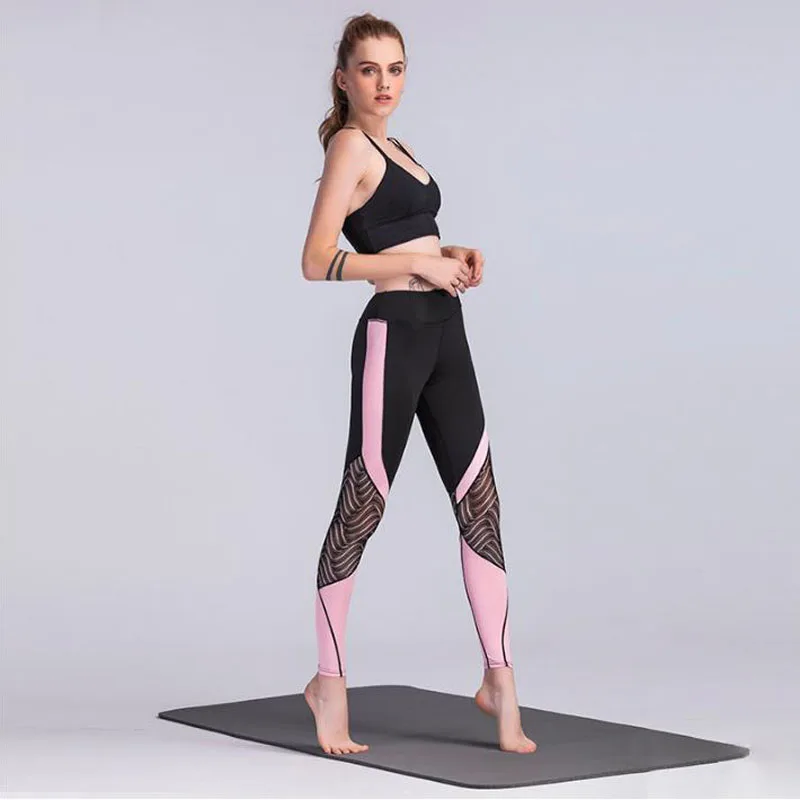 JINXIUSHIRT сексуальные кружевные штаны для йоги с эффектом пуш-ап женские спортивные Леггинсы Высокая талия размер плюс Фитнес Леггинсы для