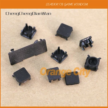 

ChengChengDianWan 50sets/lot 9 in 1 Screw Rubber Plug Boot for ps3 slim Full set dust plug cover