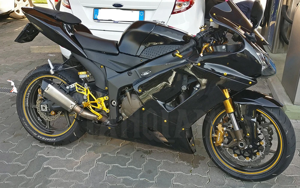 CNC Universal Motorcycle Accessories Fairing/windshield Bolts Screws set for Honda st 1300 st1300 crf1000l africa twin vfr1200f