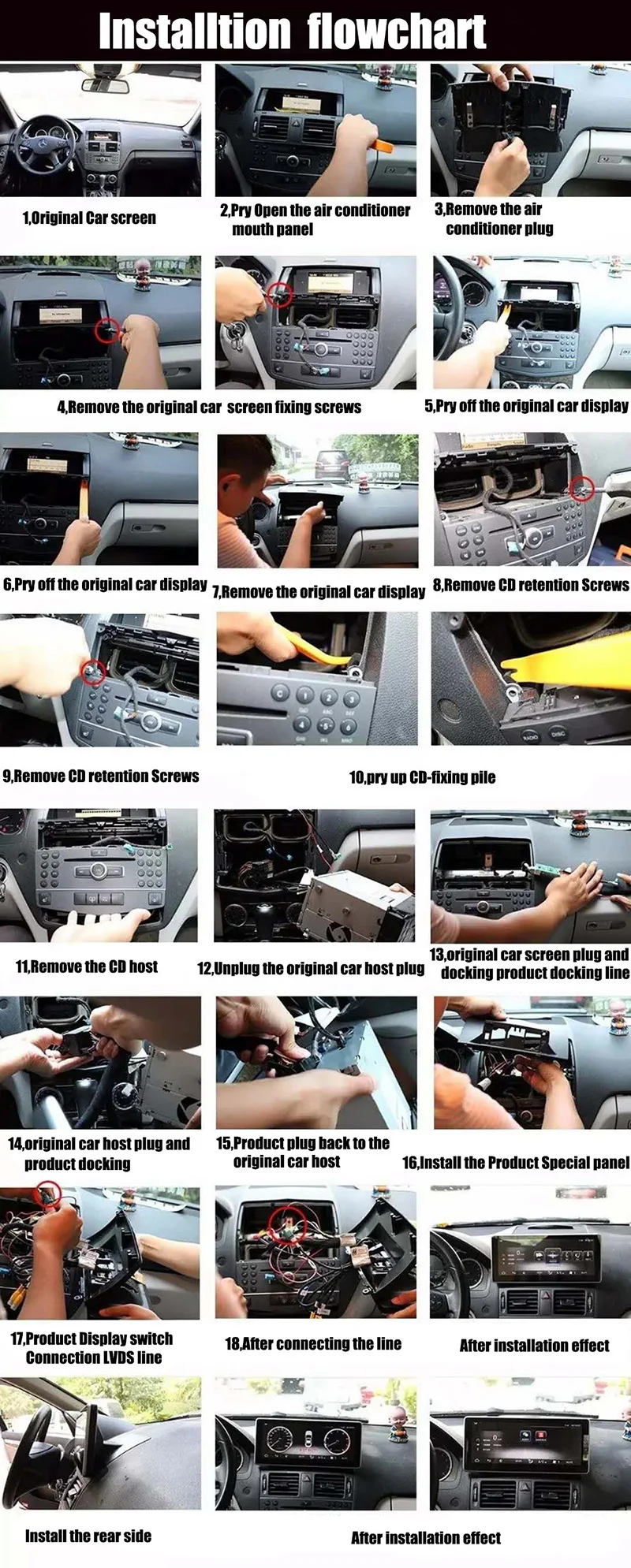 Liandlee Car Multimedia Player NAVI For Mercedes Benz MB GLK Class X204 2008~ 2012 Car Radio Stereo GPS Navigation
