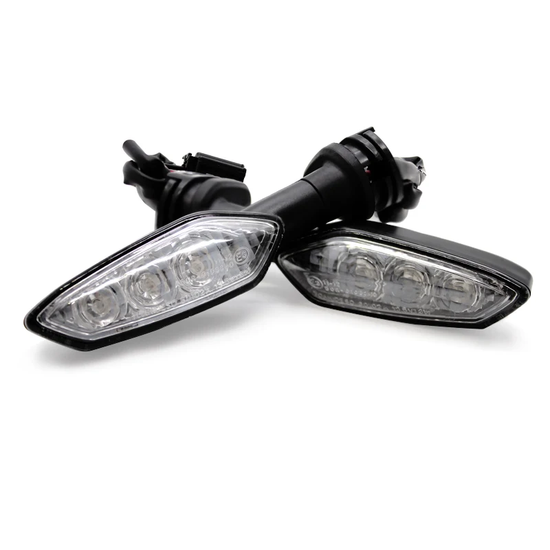 Nuoxintr LED Motorcycle Turn Signal Indicator Light For YAMAHA MT-01 MT-25 MT-03 MT-07 MT-09 MT-10 Tracer Motorcycle FrontRear