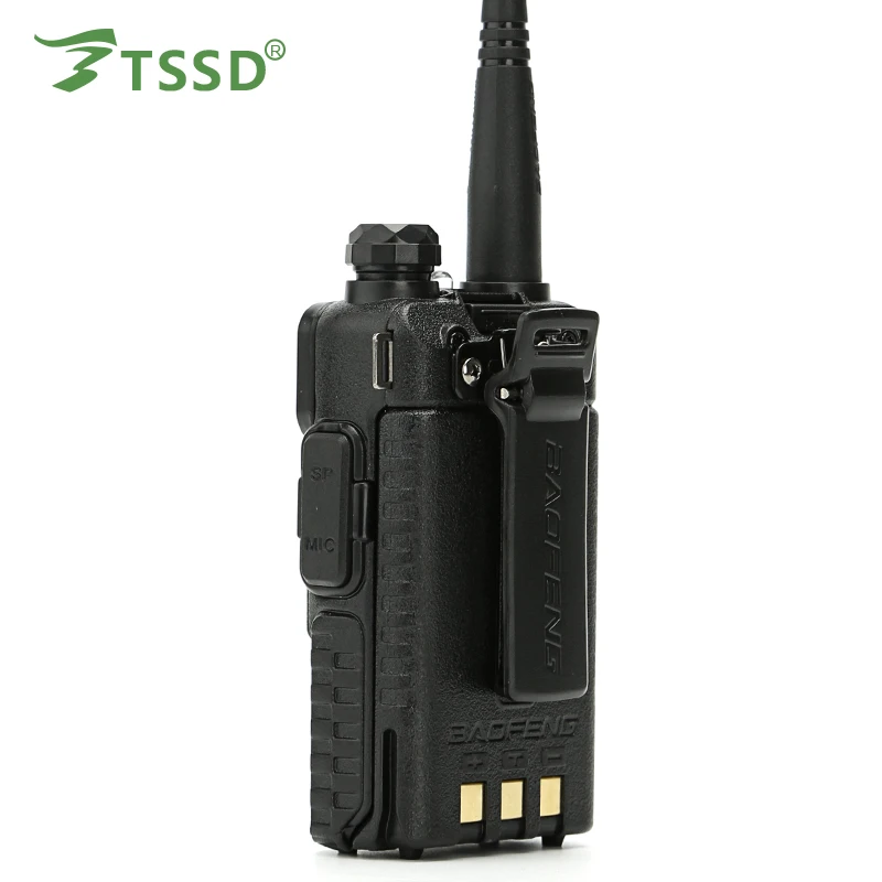 2 шт. BAOFENG Dual Band UV-5R Walkie Talkie радио двойной Дисплей 136-174/400-520 мГц двухстороннее радио с бесплатным наушник BF-UV5R