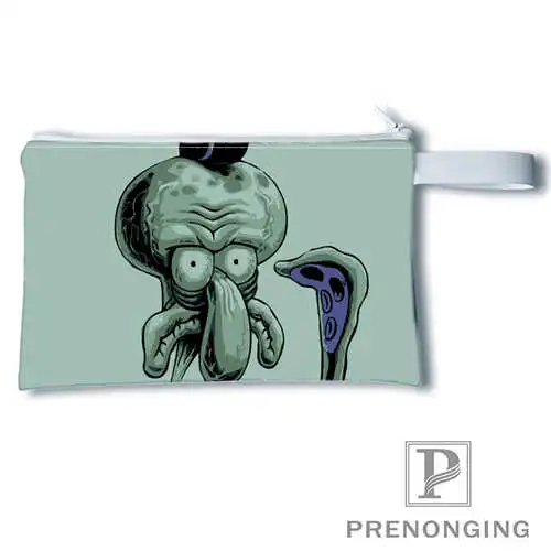 Octopus Tail Custom Zip Handbag Coin Purse Change Cash Wallet