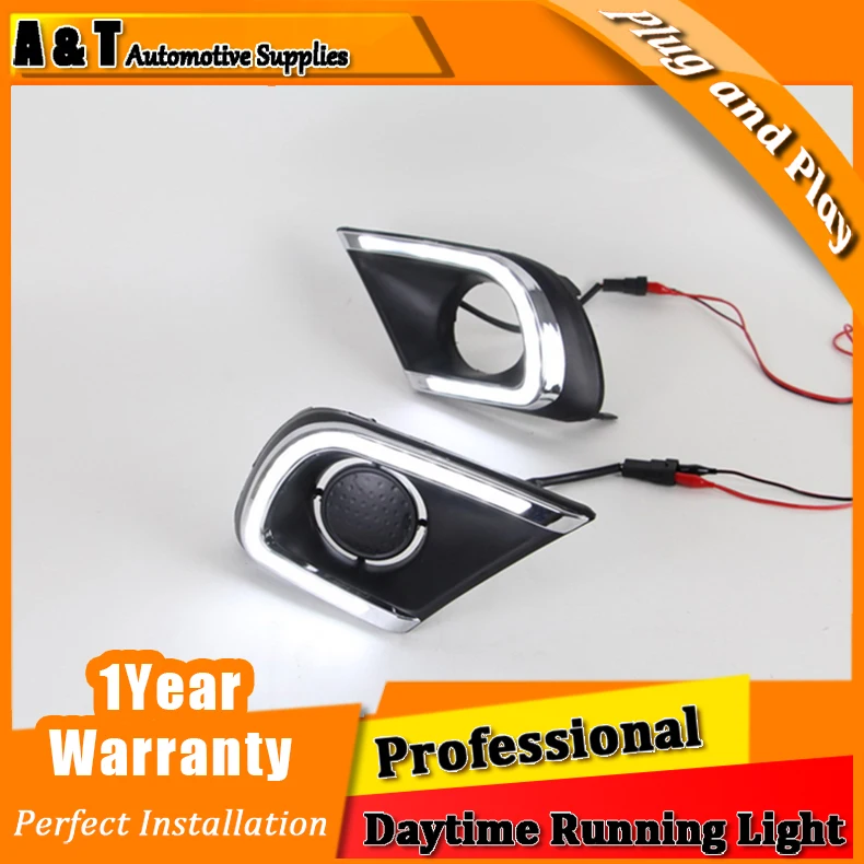 Car styling For Toyota INNOVA LED DRL For INNOVA led fog lamps daytime