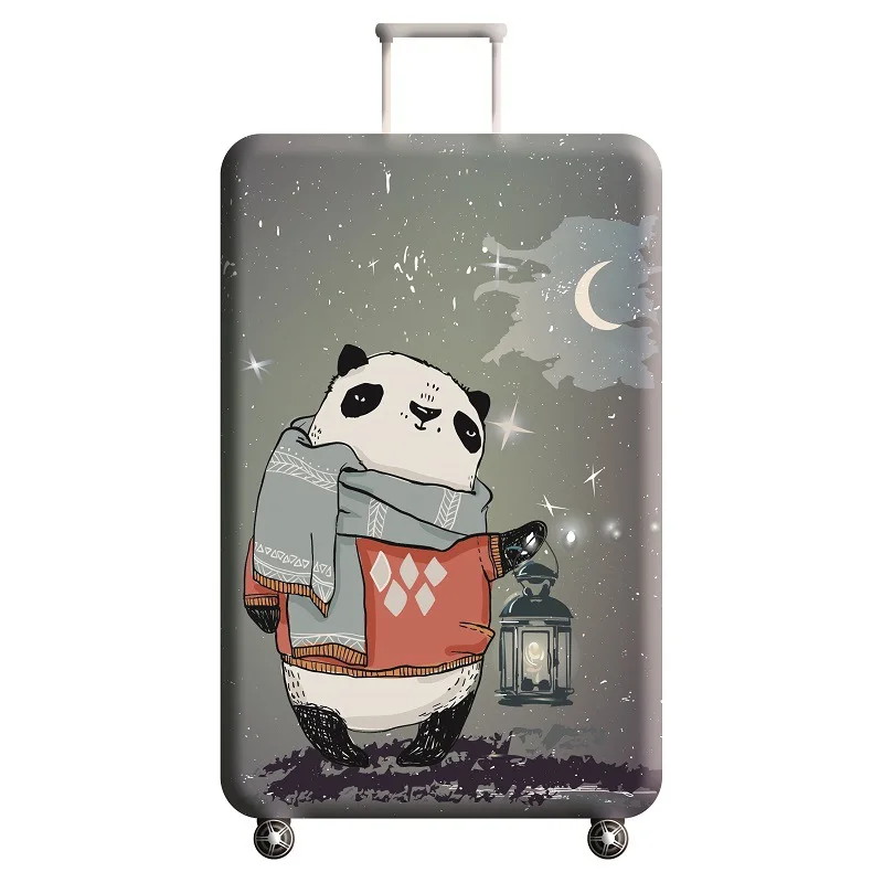 JULY'S SONG Travel Luggage Suitcase Protective Cover Stretch Dustproof Protective Cover Luggage Case Apply to 18-32inch Cases JULY'S SONG Travel Luggage Suitcase Protective Cover Stretch Dustproof Protective Cover Luggage Case Apply to 18-32inch Cases