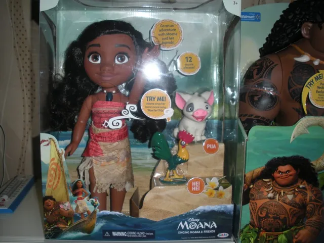 muñeca de moana que canta