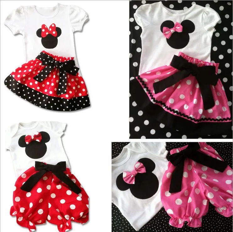 saia e blusa da minnie