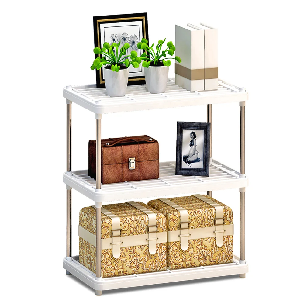 

Multi-Functional Under Sink 2/3/4-Tier Expandable Shelf Storage Organizer Adjustable Stainless Steel Kitchen Sink Rack