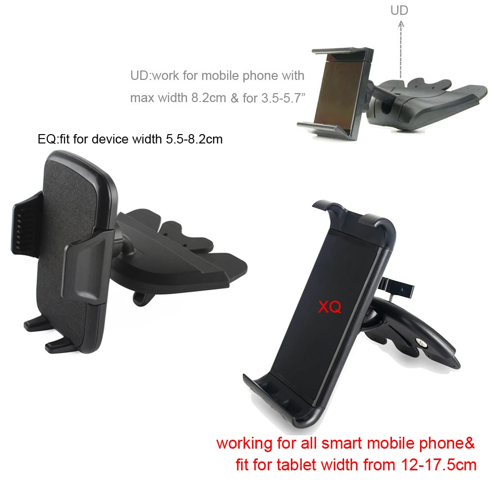 Вращающийся Автомобильный держатель для CD слота iPhone X Sharp Aquos S3 mini ZTE VIVO Blackview Bluboo Umi