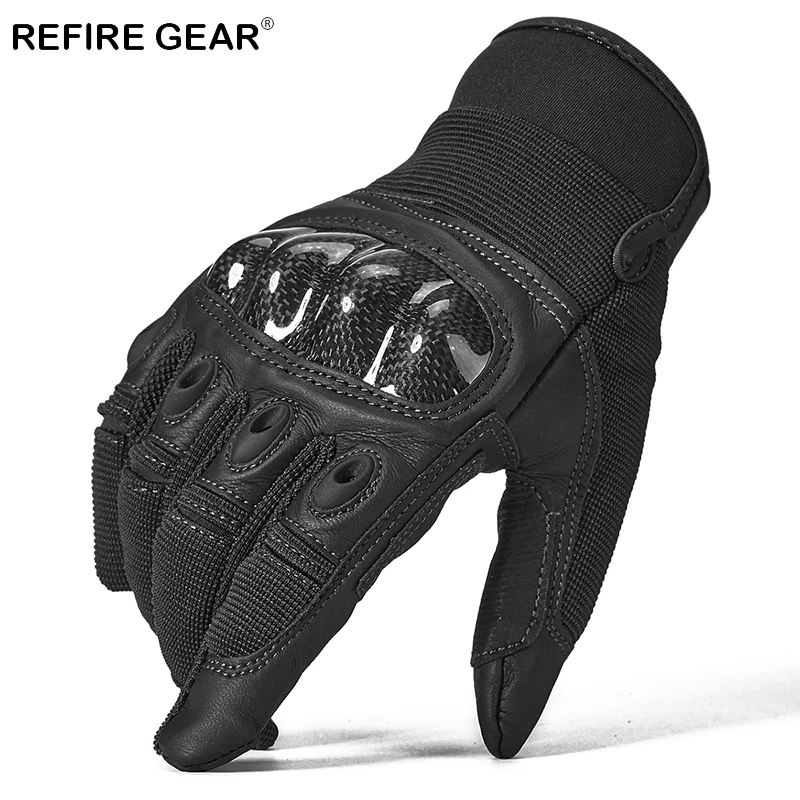 Мужские тактические перчатки с полными пальцами ReFire Gear уличные походные жестким