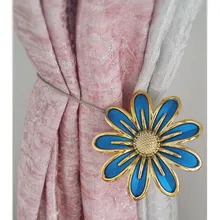 Низкая цена, высокое качество, прочность Магнитный занавес клипа, творческий цветок занавес клип, лучший выбор для занавеса