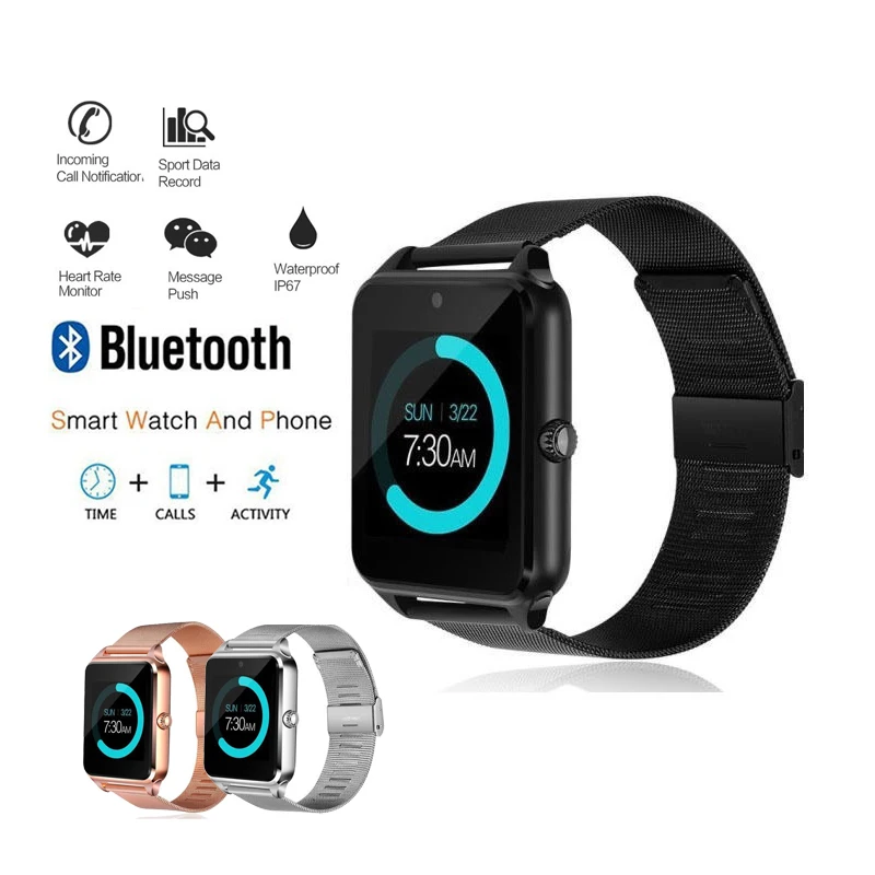 NEW Smart Watches Women's Sport Watch Men 2018 Digital Bluetooth Fashion Ladies Heart Rate Monitor erkek kol saati Android IOS