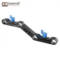 CAMVATE Offset Z-Shape Railblock Clamp Bracket for 15mm Rod Support C1713 camera photography accessories