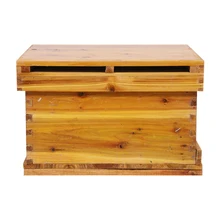 Пропитанный воск пчела в ульях пчелы специальный стандарт сосны плоская коробка полный набор пчелы инструменты партии-волосы