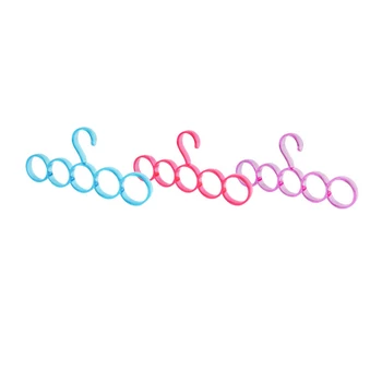 

Circle Shape Coat Hange Hanger Multifunctional Circle Shape Scarf Belt Tie Display Slots Holder Hole Design Bathrobe Organizer