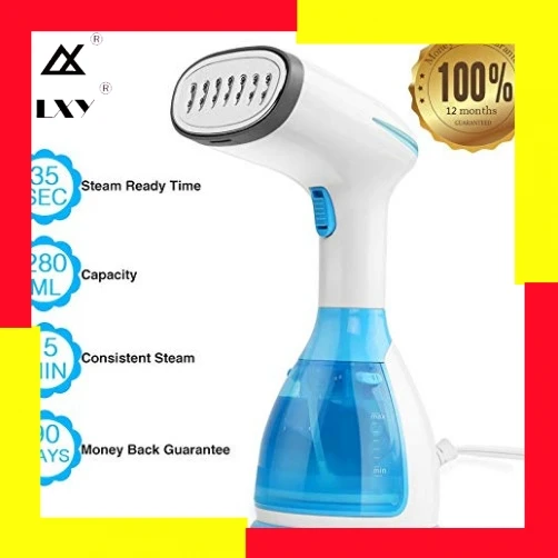

Handheld Fabric Steamer 15 Seconds Fast-Heat 1500W Powerful Garment Steamer for Home Travelling Portable Steam Iron