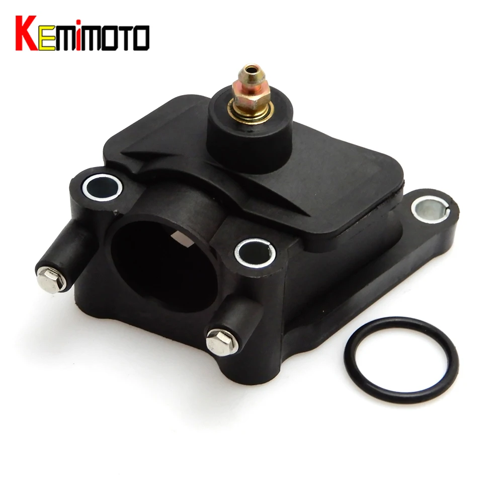 KEMiMOTO Coolant Housing With Bleeder Screw Valve Kit Set for Chrysler